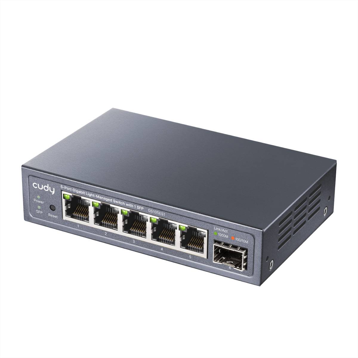 Light Managed Switch with 1 SFP GS105ES1 - Switch - 1 Gbps-0