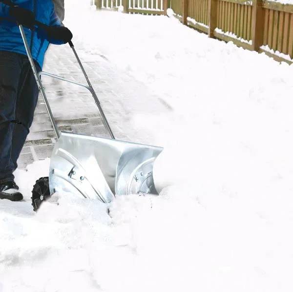 Westfalia Roll Schneeschieber XXL Arbeitsbreite Aluminium-1