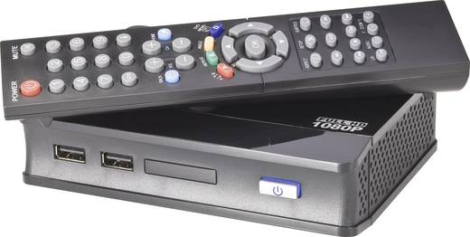 Conrad Media-Player Full HD (HDMI, eSATA, 2x USB 2.0, S/PDIF, AV-Out und Netzwerk)
