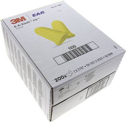 Gehörschutzstöpsel EAR Classic II, 200 Paar (Spenderbox (Einzelpack))-0