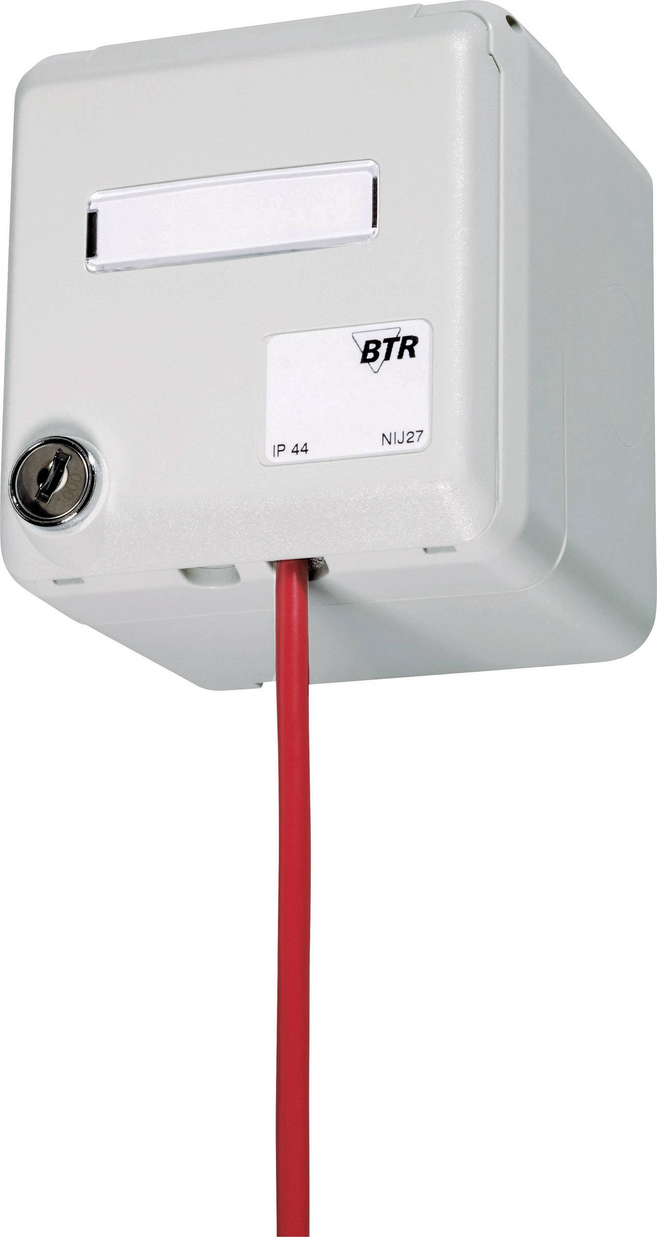 METZ CONNECT Modul IP44SG AP-Gehäuse grau RAL7035 unbestückt-2