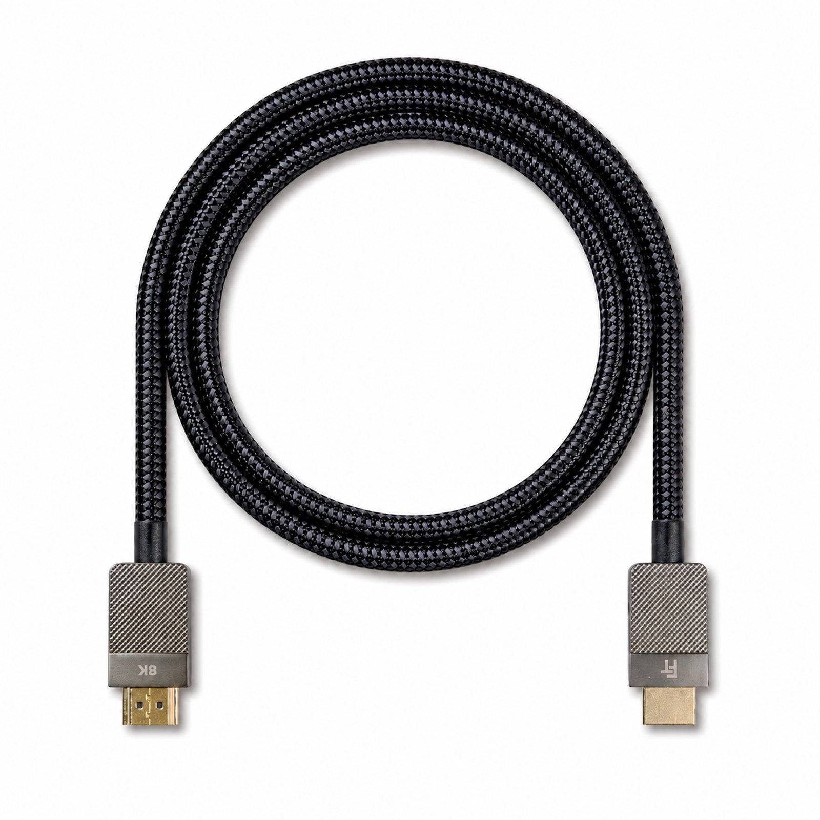 FeinTech ProCupra HDMI Kabel 1m kurz 8K 60Hz 4K 240Hz 48Gbps eARC CEC-0