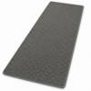 FLOORDIREKT Teppichläufer Monaco - Schmaler Teppichläufer aus Polypropylen - Anthrazit - 80 x 150 cm