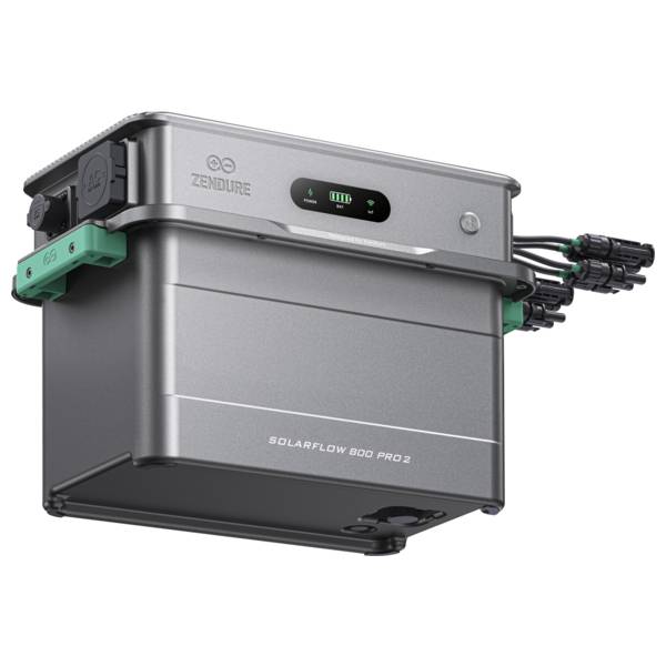 Zendure SolarFlow 800 Pro 2 All-in-One Balkonkraftwerk-Speicher 11,52 kWh – 5x AB2000X-1