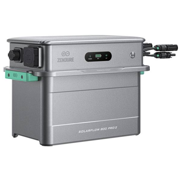 Zendure SolarFlow 800 Pro 2 All-in-One Balkonkraftwerk-Speicher 11,52 kWh – 5x AB2000X-3