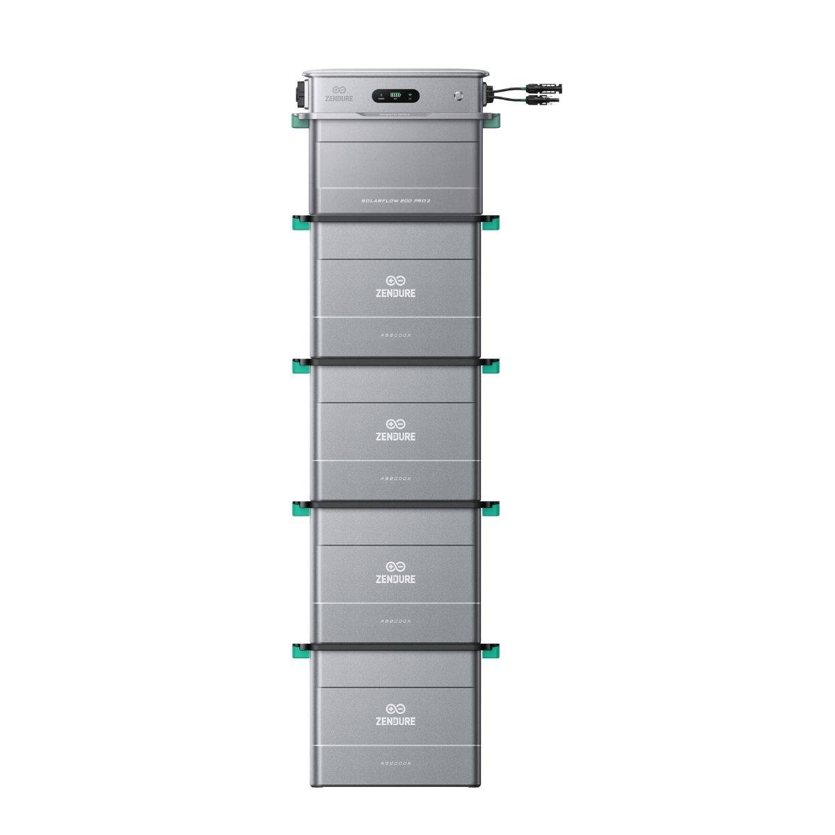 Zendure SolarFlow 800 Pro 2 All-in-One Balkonkraftwerk-Speicher 9,60 kWh – 4x AB2000X-0