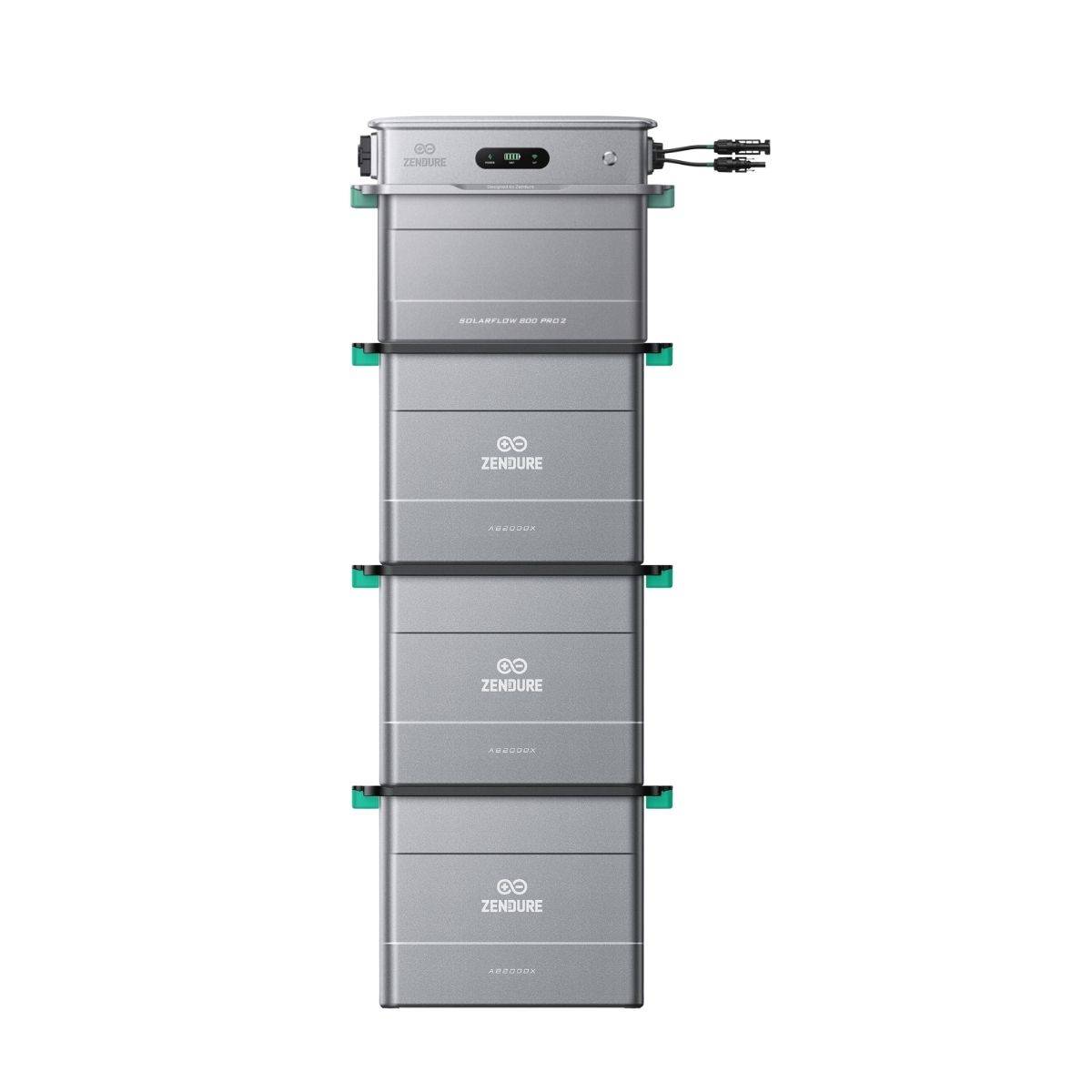 Zendure SolarFlow 800 Pro 2 All-in-One Balkonkraftwerk-Speicher 7,68 kWh – 3x AB2000X-0