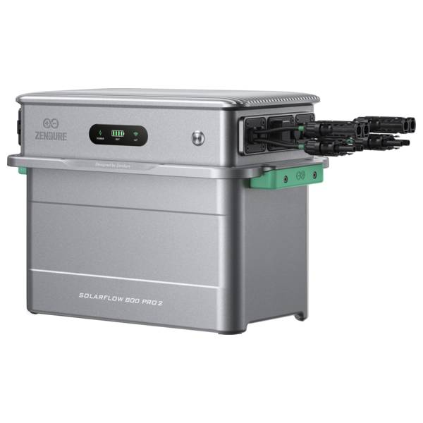 Zendure SolarFlow 800 Pro 2 All-in-One Balkonkraftwerk-Speicher 11,52 kWh – 5x AB2000X-4
