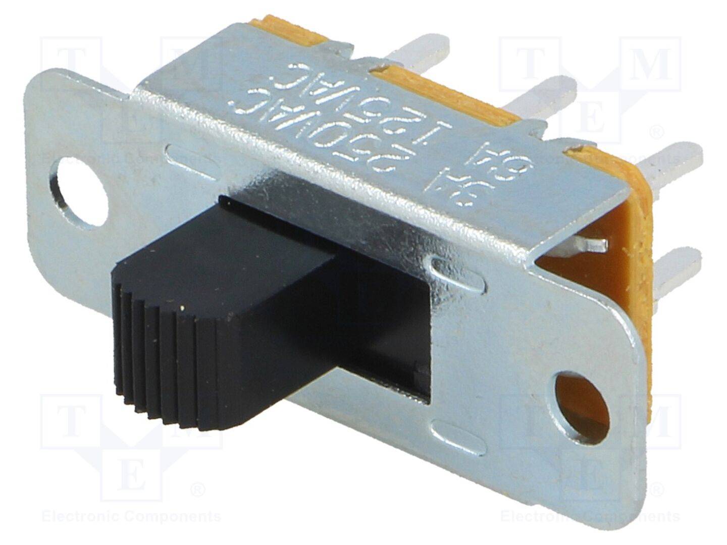 ON-ON SL13B 3A/250VAC Schalter: Schiebeschalter DPDT Pos: 2-0