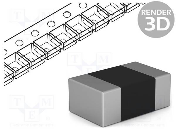 0805 ±5% -40÷150°C 210mW 100kΩ 4100K NTC Thermistor SMD