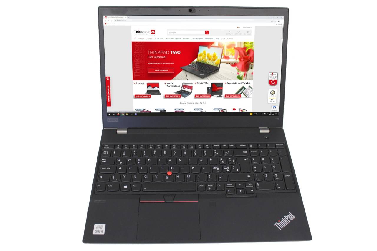 Lenovo ThinkPad T15 Gen 1 i5-10310U 16GB RAM 256GB SSD 156 FHD IPS Backlit Webcam LTE A-3