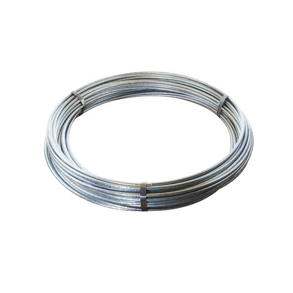 Obermoser Runddraht Ø10mm Stahl feuerverzinkt (25kg=40m), Bund mit 25kg, 1 Stk.