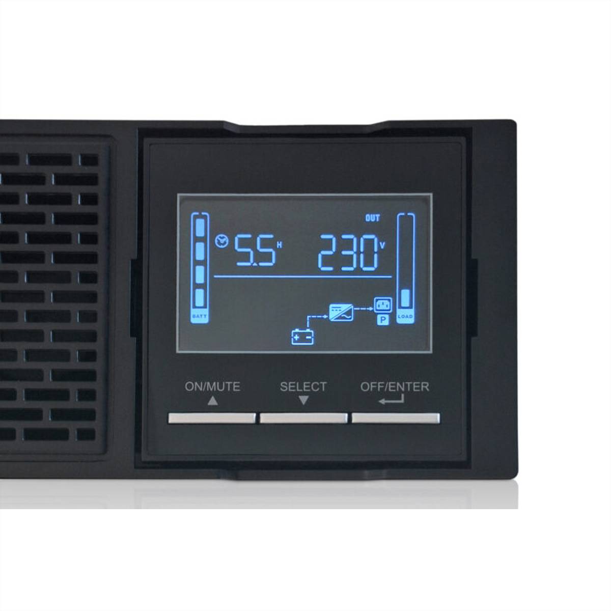 GUDE EPB 8810-1 USV 1000VA UPS Backup Tower/RM, schwarz-1