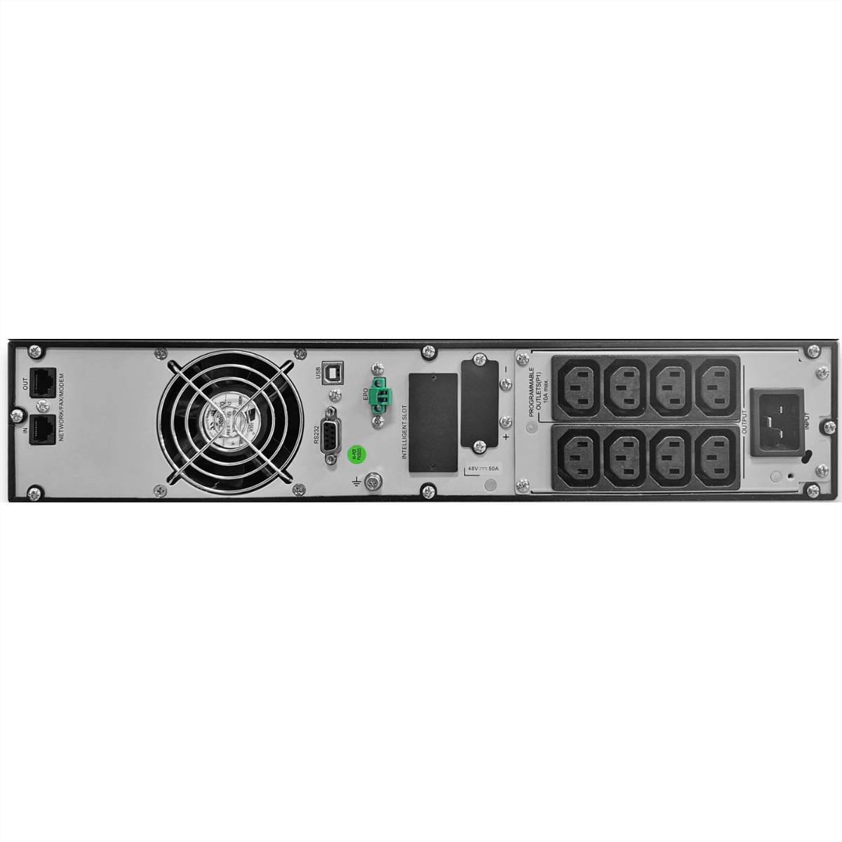 GUDE EPB 8810-1 USV 1000VA UPS Backup Tower/RM, schwarz-4