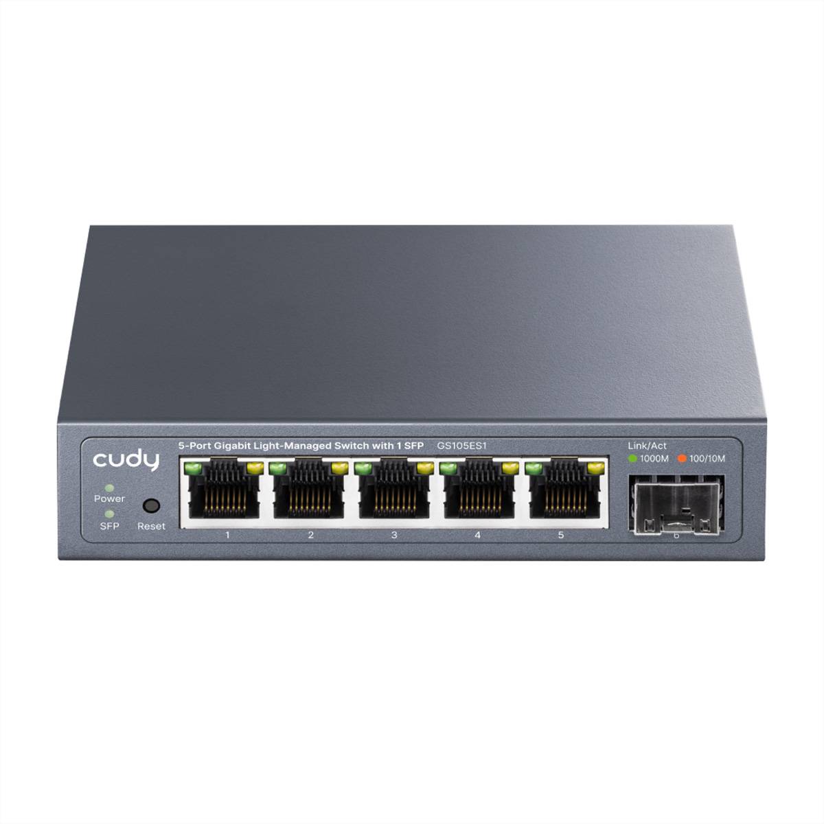 Light Managed Switch with 1 SFP GS105ES1 - Switch - 1 Gbps-1