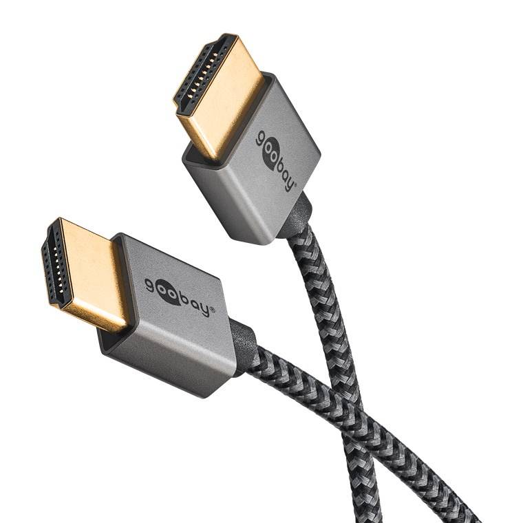 Goobay Slim Ultra High-Speed HDMI™-Kabel 2 m 8K/60Hz-4