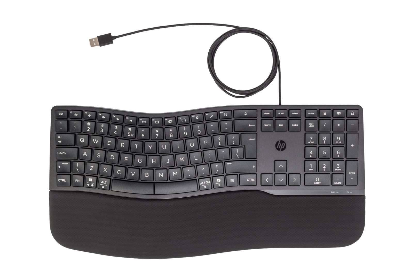 HP 480 Comfort - Tastatur - 3-Zonen-Layout, Multi-Device-0