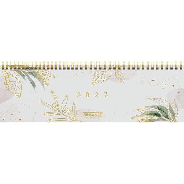 Querkalender 777 32,6x10,2cm 1 Woche/2 Seiten Karton Liv 2027