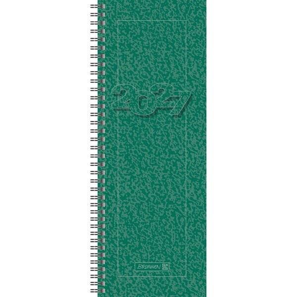 Vormerkkalender 782 10x29,7cm 1 Woche/Seite Karton grün 2027