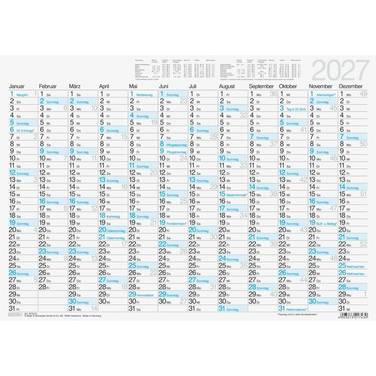 Tafelkalender A3quer 2027