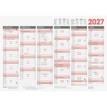 Tafelkalender A3quer 2027