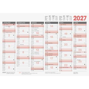 Tafelkalender A3quer 2027