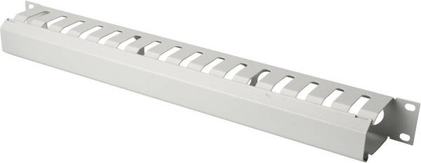 Digitus DN-97616 19 Zoll  Netzwerkschrank-Kabelführung  1 HE    Grau