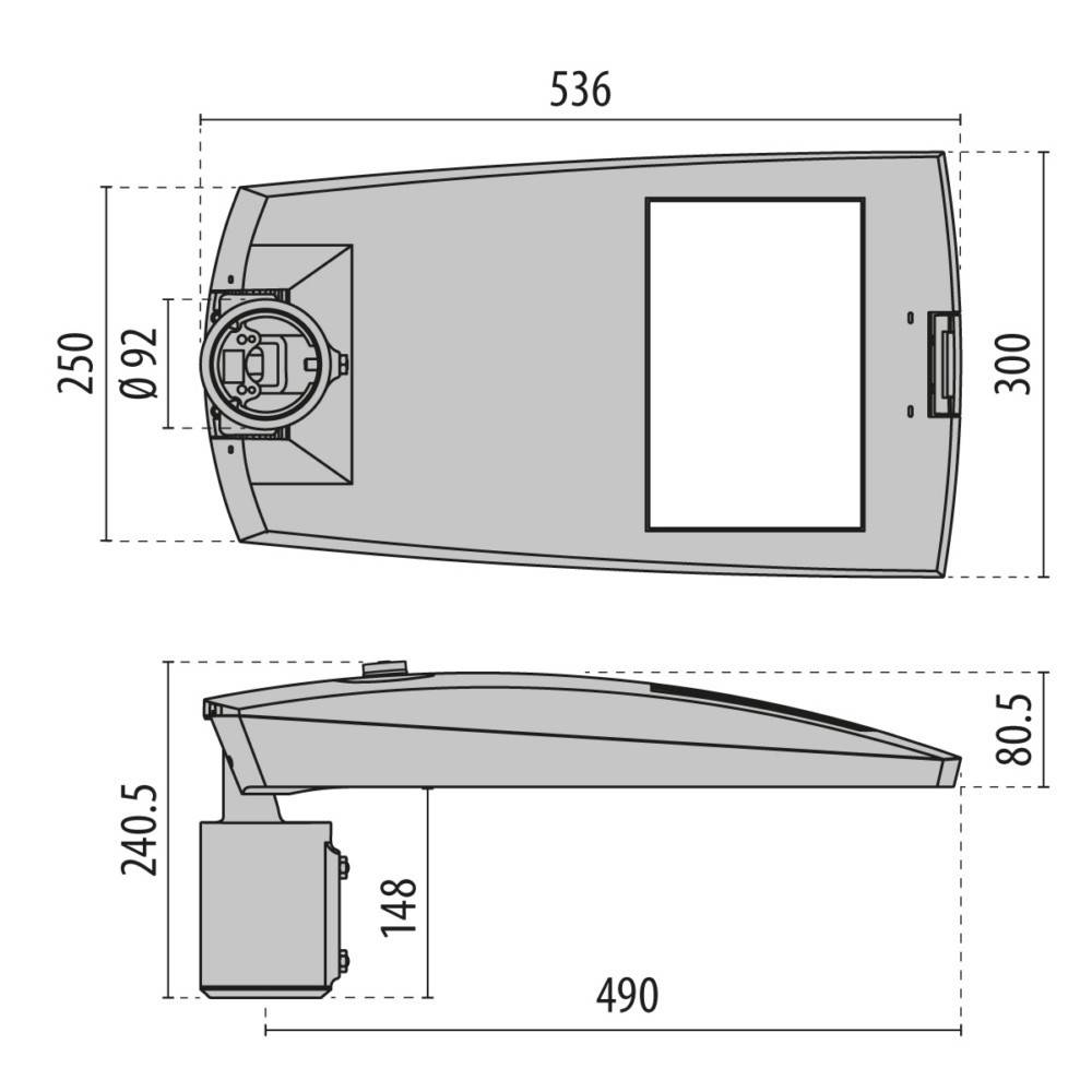 Spittler LED-Straßenleuchte 3112321-1