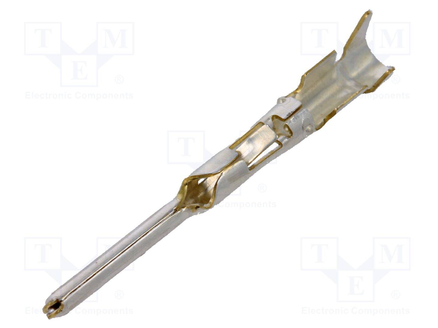 100Stk. versilbert 20AWG 0,5÷1,5mm2 männlich Kontakt 1,6mm-0