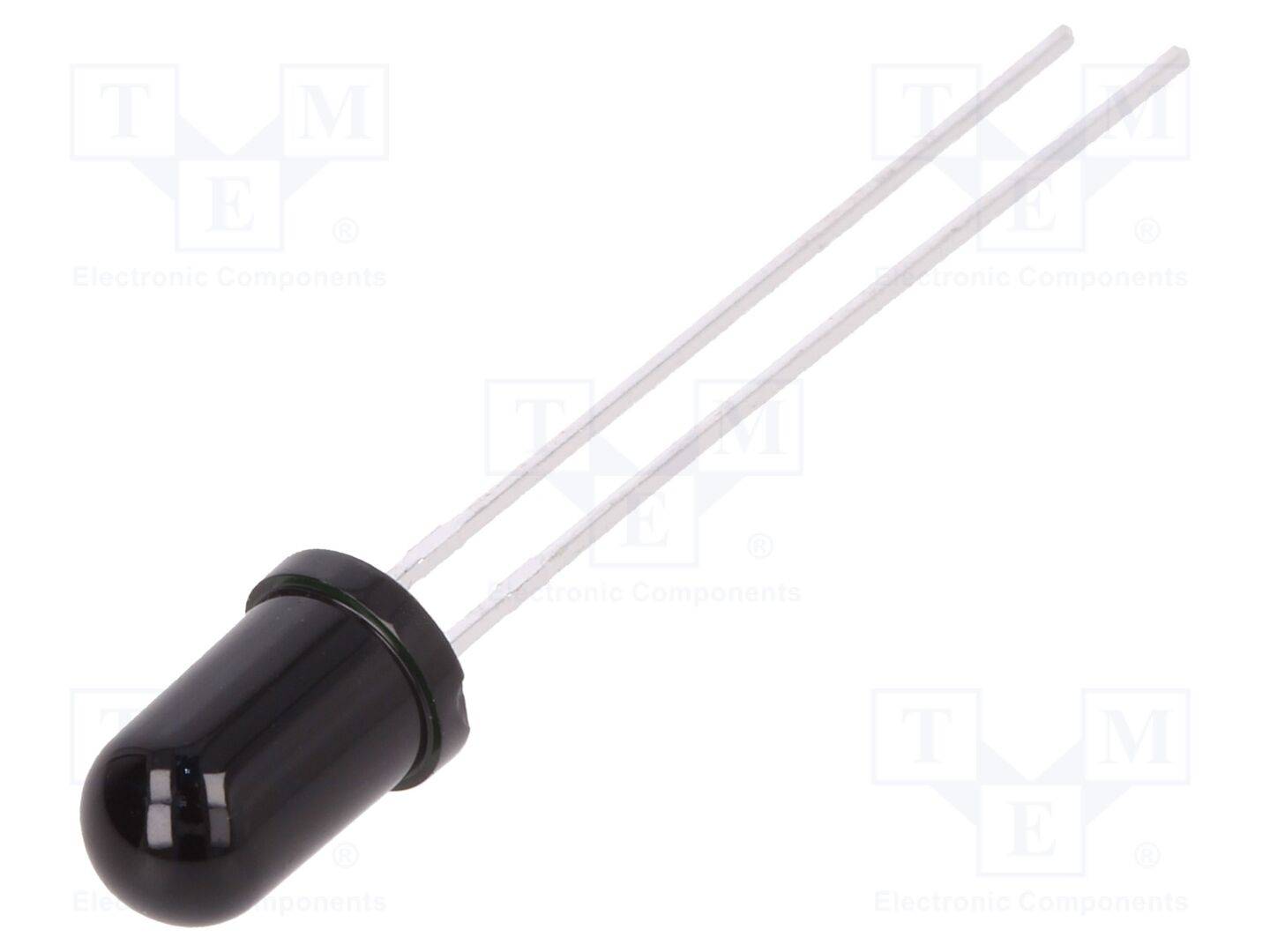 Fototransistor λp max: 940nm 5mm Linse: schwarz THT 30V-0