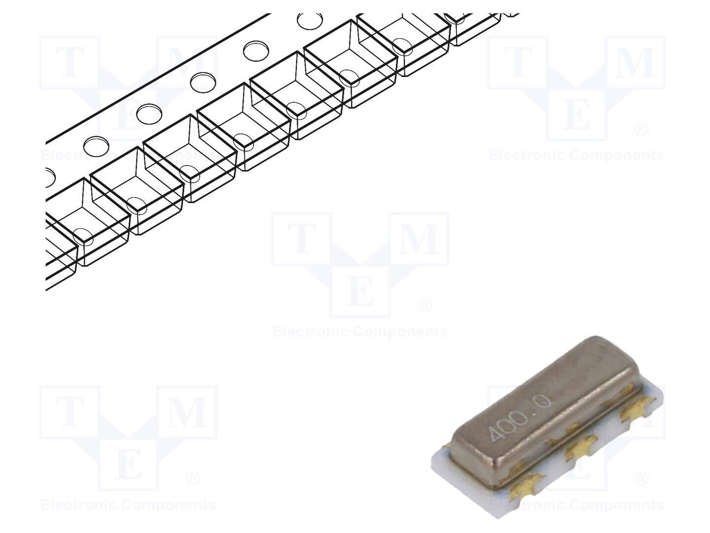 SMD 4,5x2x1,15mm,4,5x2x1,2mm 4MHz Resonator: Keramik 39pF-0