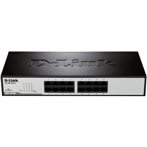 D-Link DES-1016D Netzwerk Switch 16 Port 100 MBit/s
