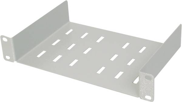 Digitus DN-10 TRAY-1 10 Zoll Netzwerkschrank-Geräteboden  Festeinbau  Lichtgrau (RAL 7035)