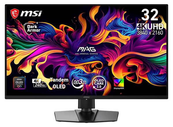 MSI MAG 321UPDE X24 - OLED-Monitor - Gaming - 81.3 cm (32")