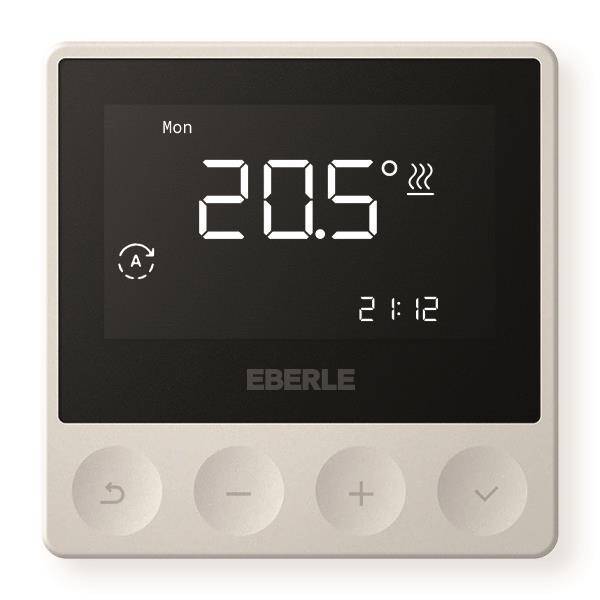 Eberle AP-Uhrenthermostat als ATR 4800 Raum-/ Fußbodenregler 567194458600 Haustechnik-0