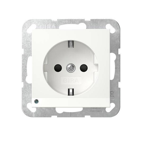 SCHUKO-Steckd. LED-Leuchte + 417003 SH System 55 Reinweiß-0