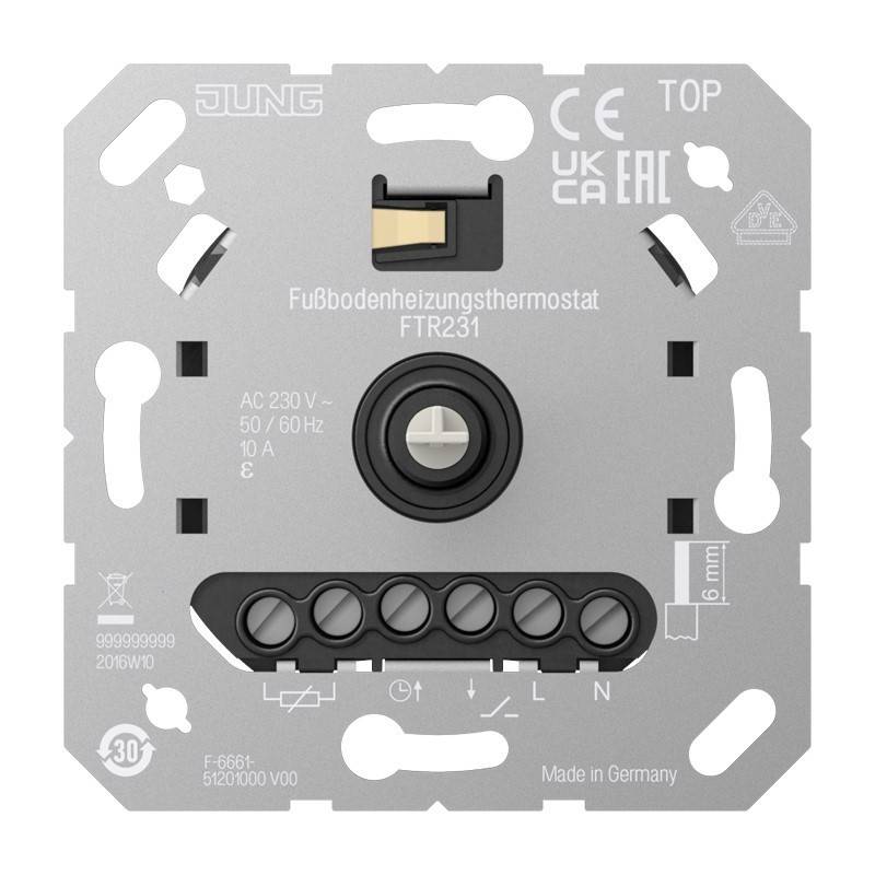 Jung Fußbodenheizungsthermostat FTR 231-0