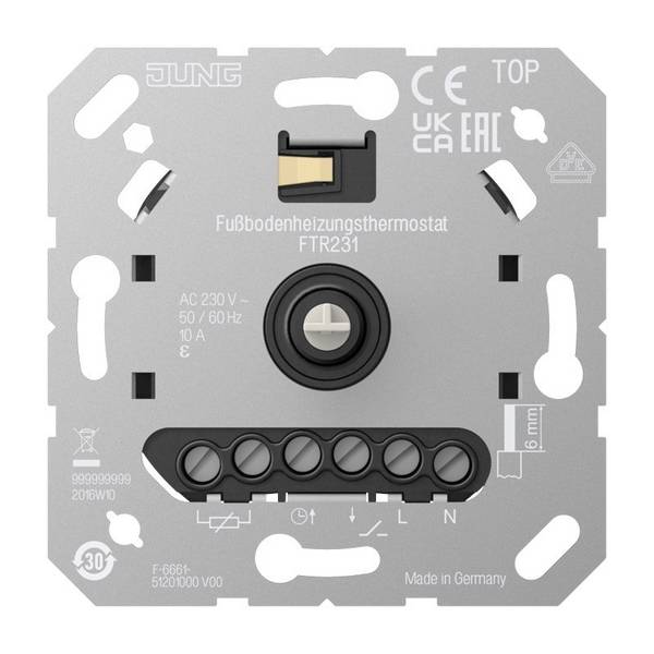 Jung Fußbodenheizungsthermostat FTR 231