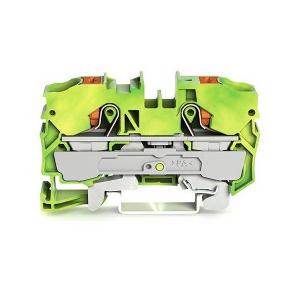 WAGO 2210-1207 - 10 mm - 67,6 mm - 36,9 mm - 800 V - 2-conductor - green-yellow