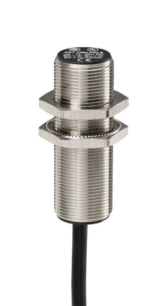 Telemecanique Näherungsschalter Induktiv XS118BLPAM12 XS118BLPAM12 M18 bündig PNP, Schließer, Digital (Ø x H) 18 mm x 18-0