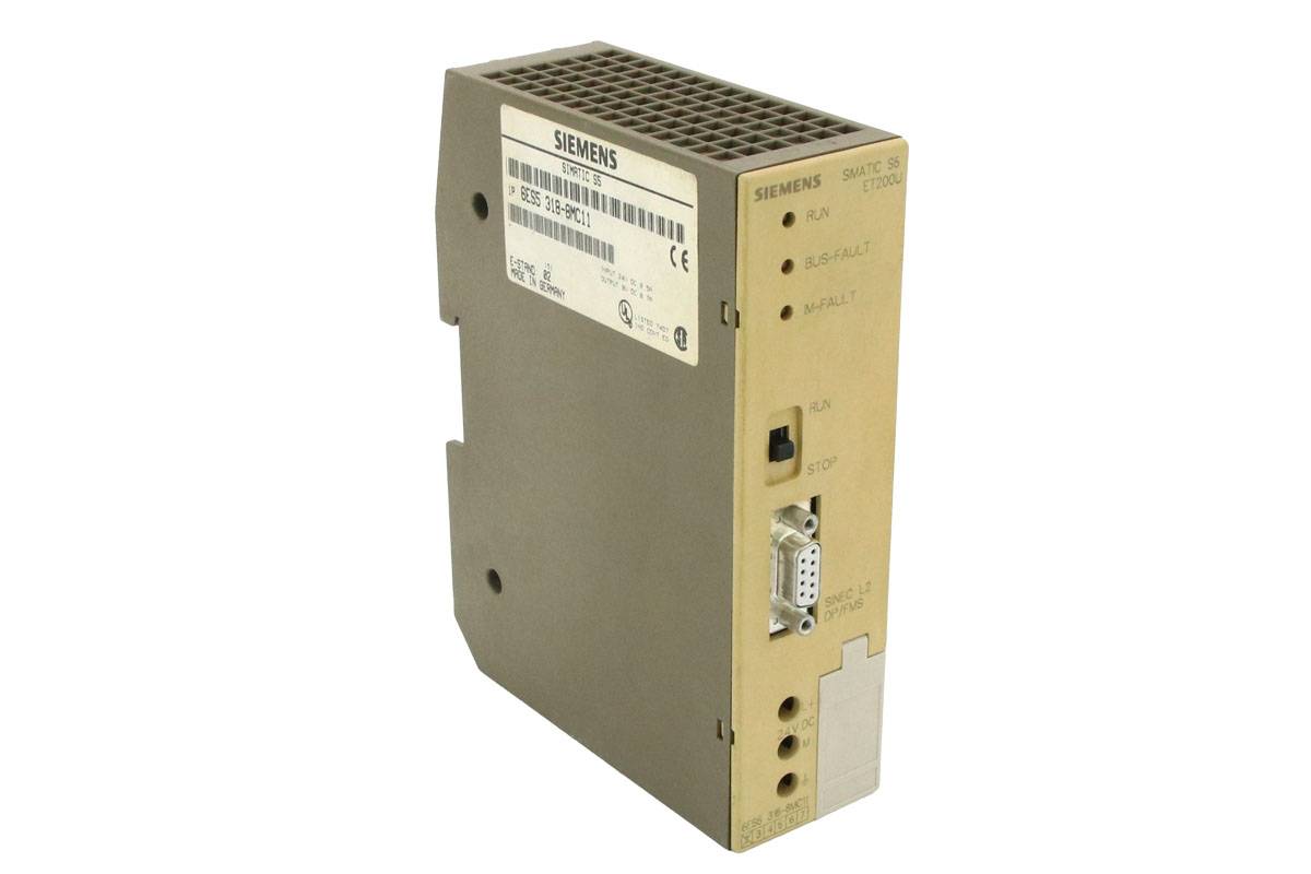 Siemens 6ES5318-8MC11 Siemens 4025515052999 SIMATIC S5, IM318-C INTERFACE MOD.,SLAVE INTERFACE,FOR ET200U TO PROFIBUS DP-2