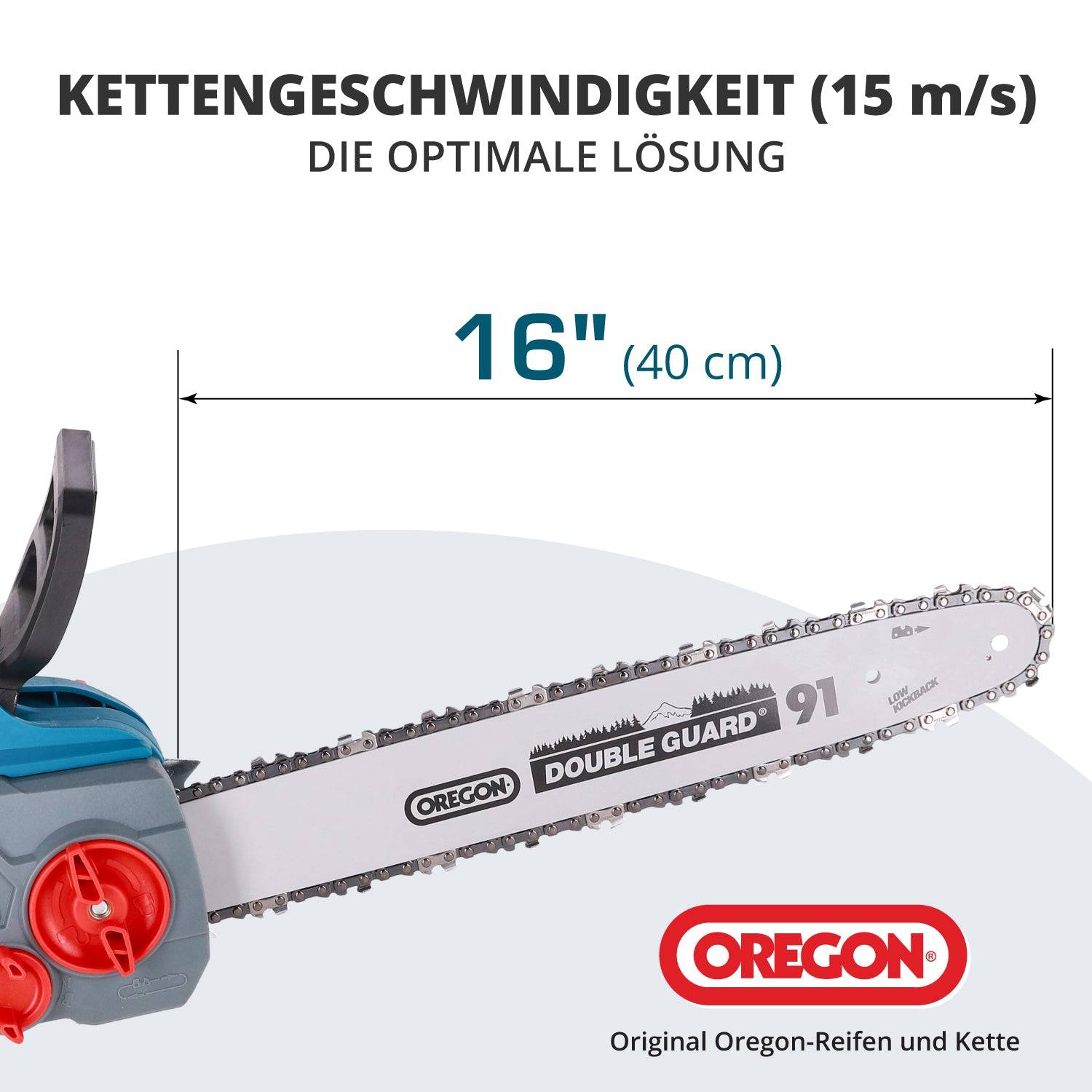 Akku-Kettensäge KS CS40V-16-2