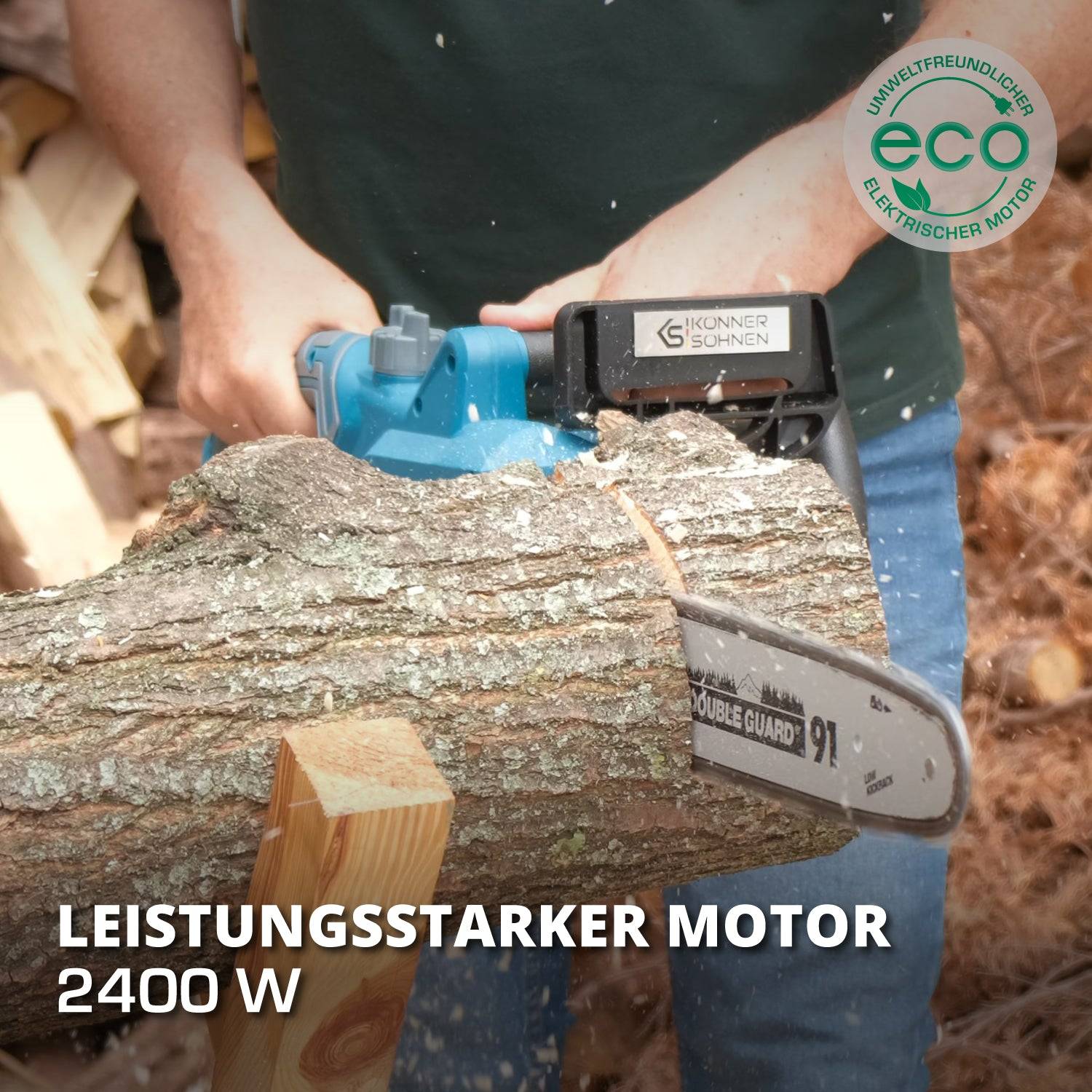 Elektro-Kettensäge KS CS2400-18-3