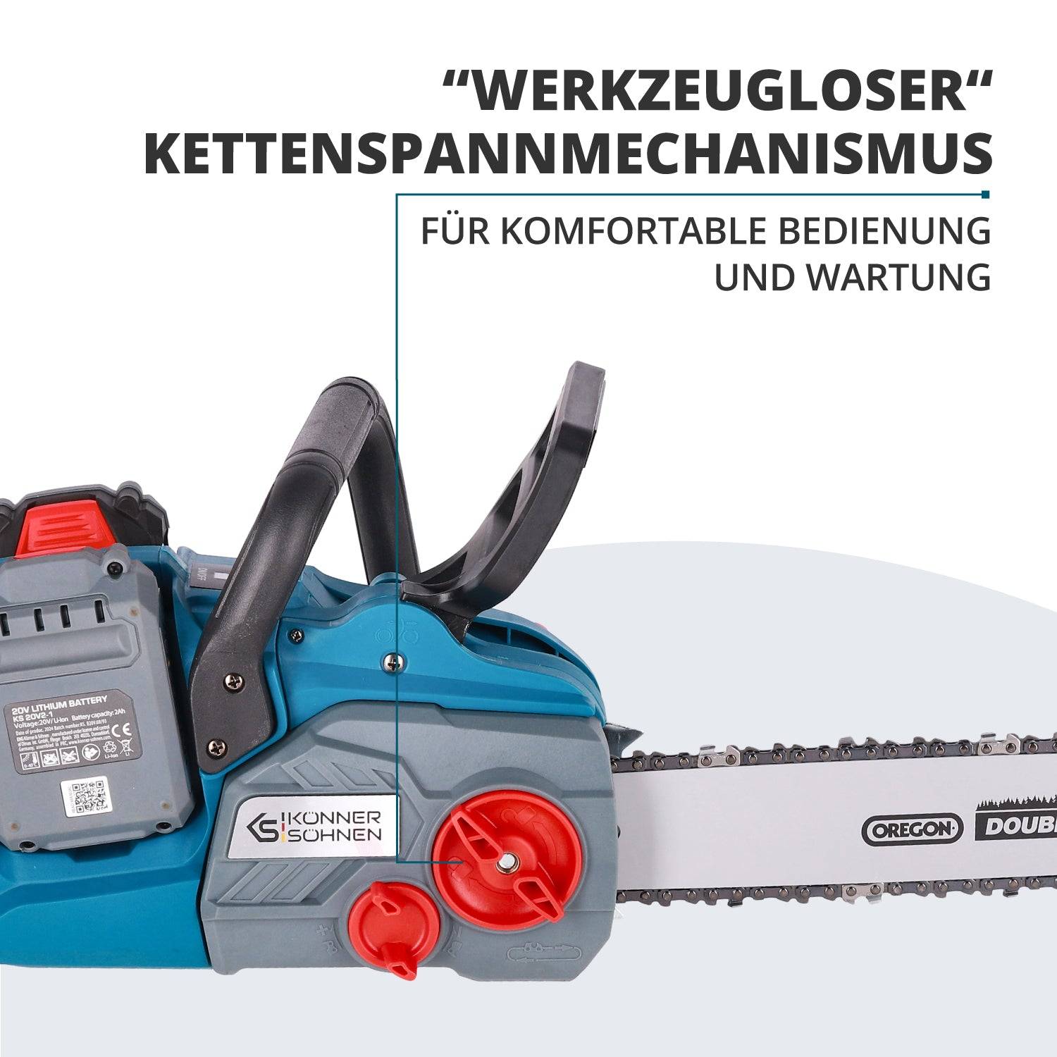 Akku-Kettensäge KS CS40V-14-4