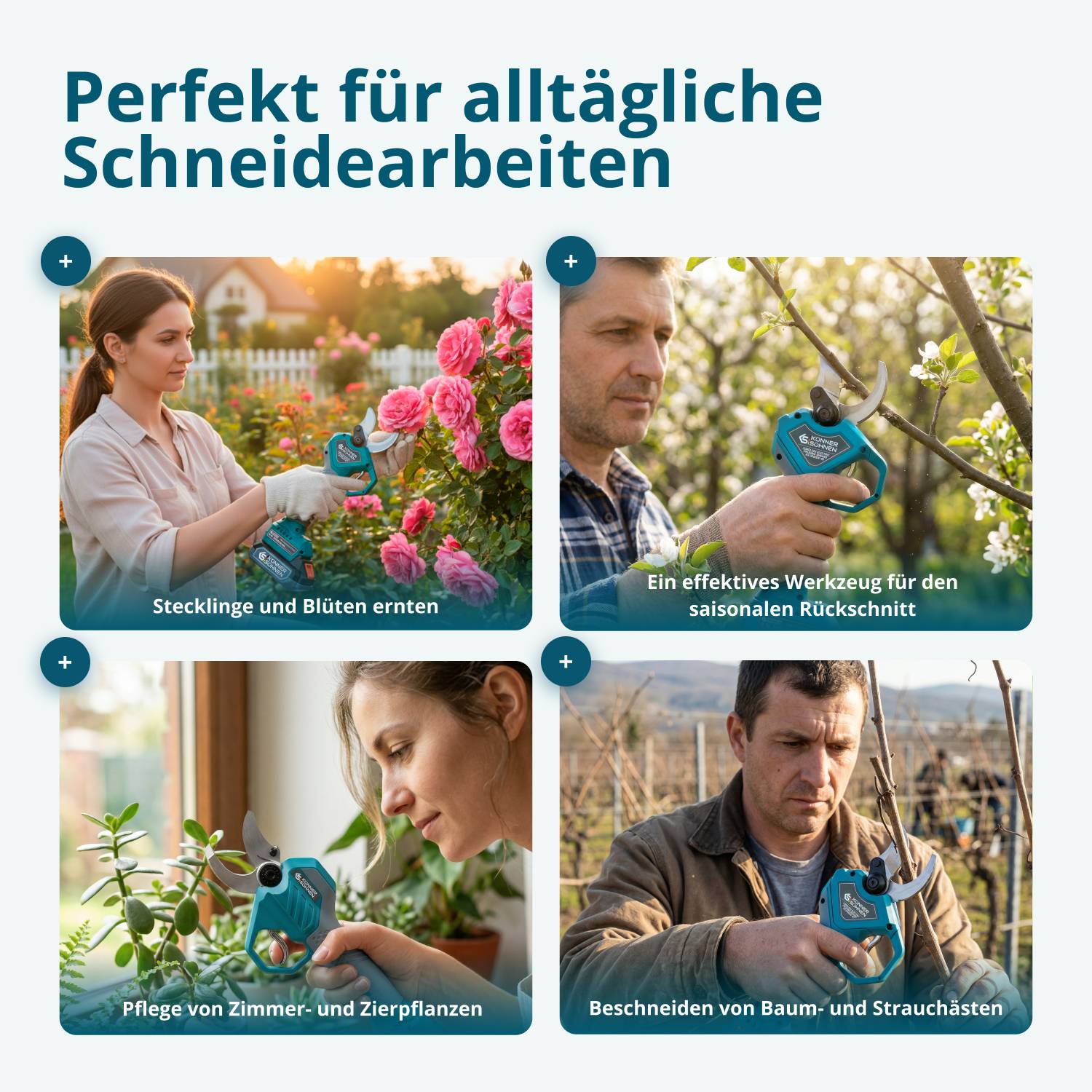 Akku-Gartenschere KS CPS20V-40-5