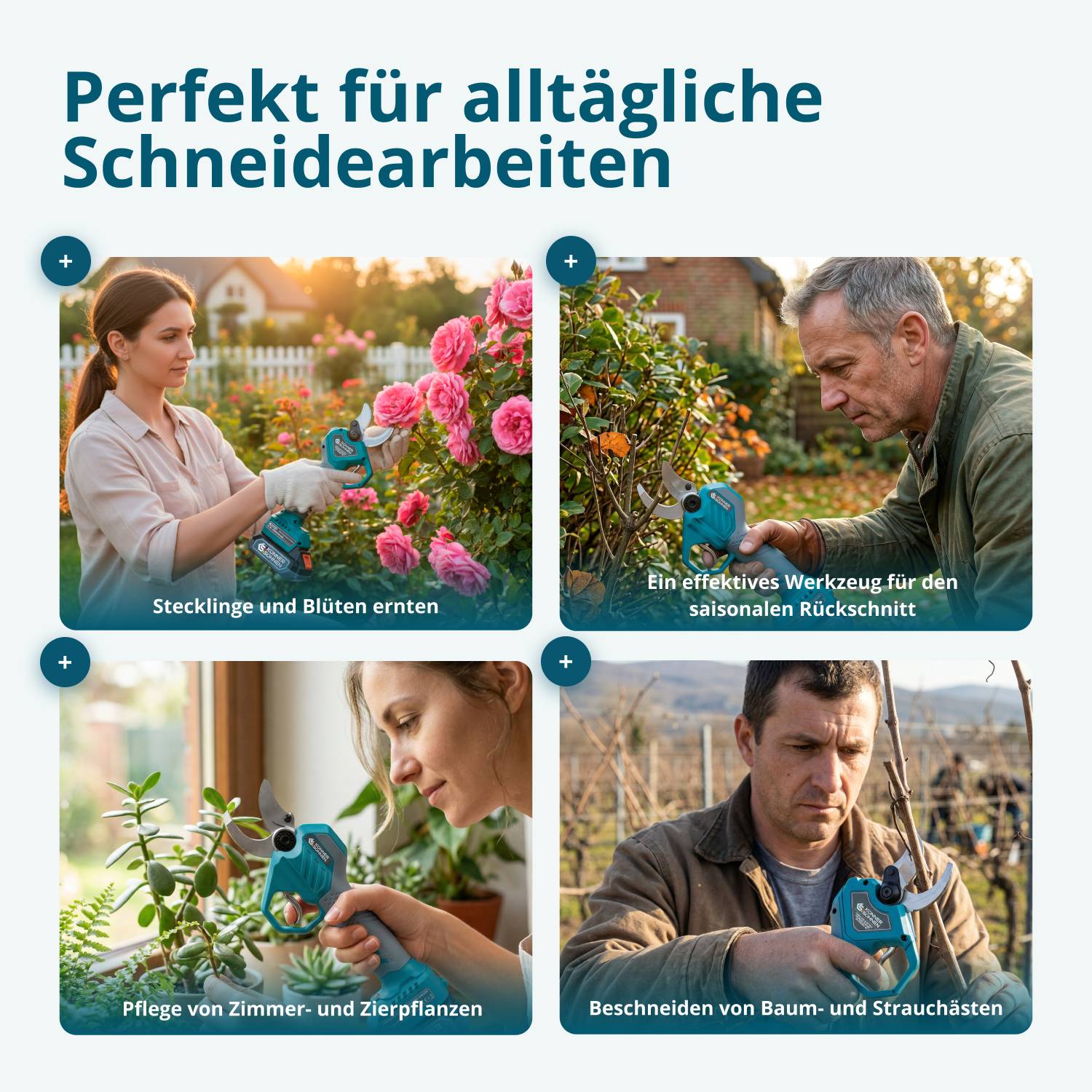 Akku-Gartenschere KS CPS20V-40 Case-6