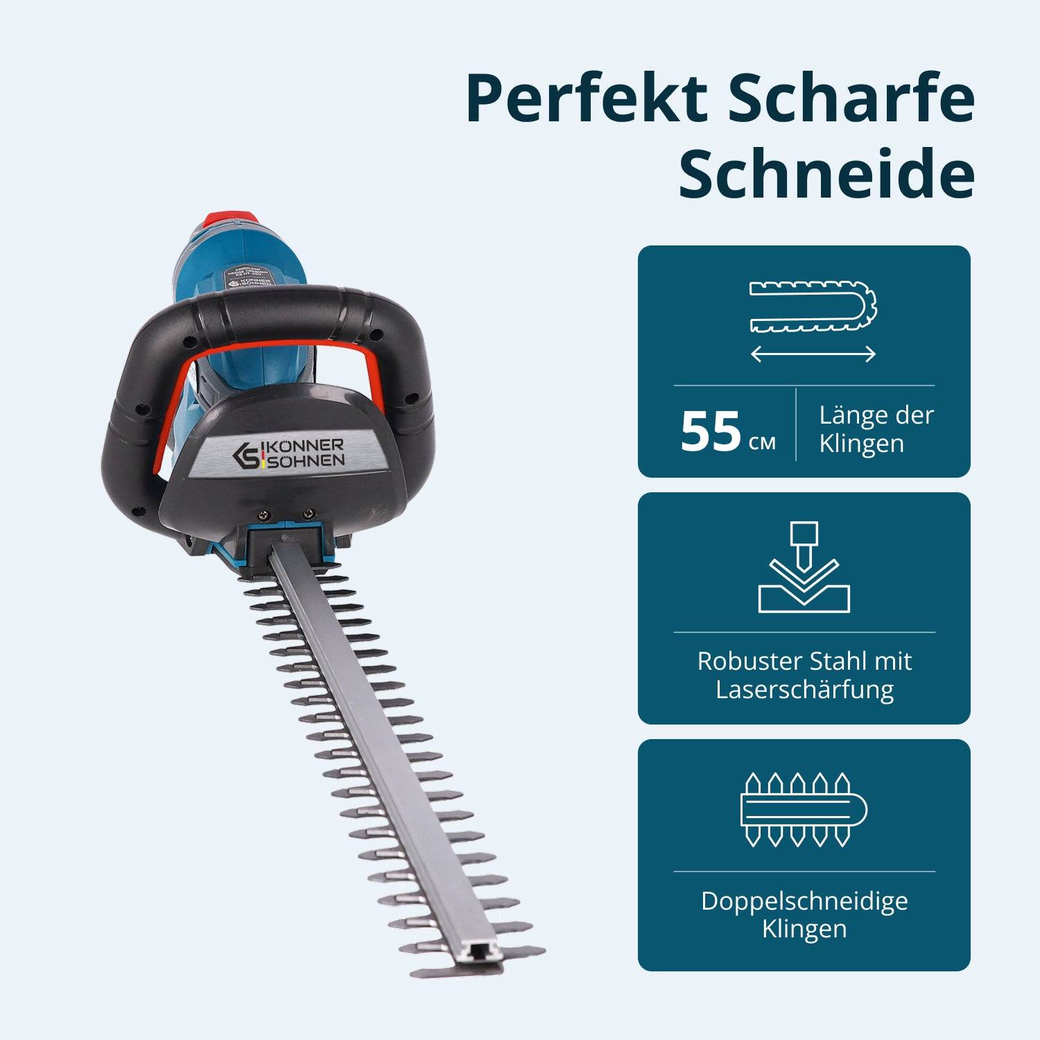 Akku-Heckenschere KS HT-20V-5