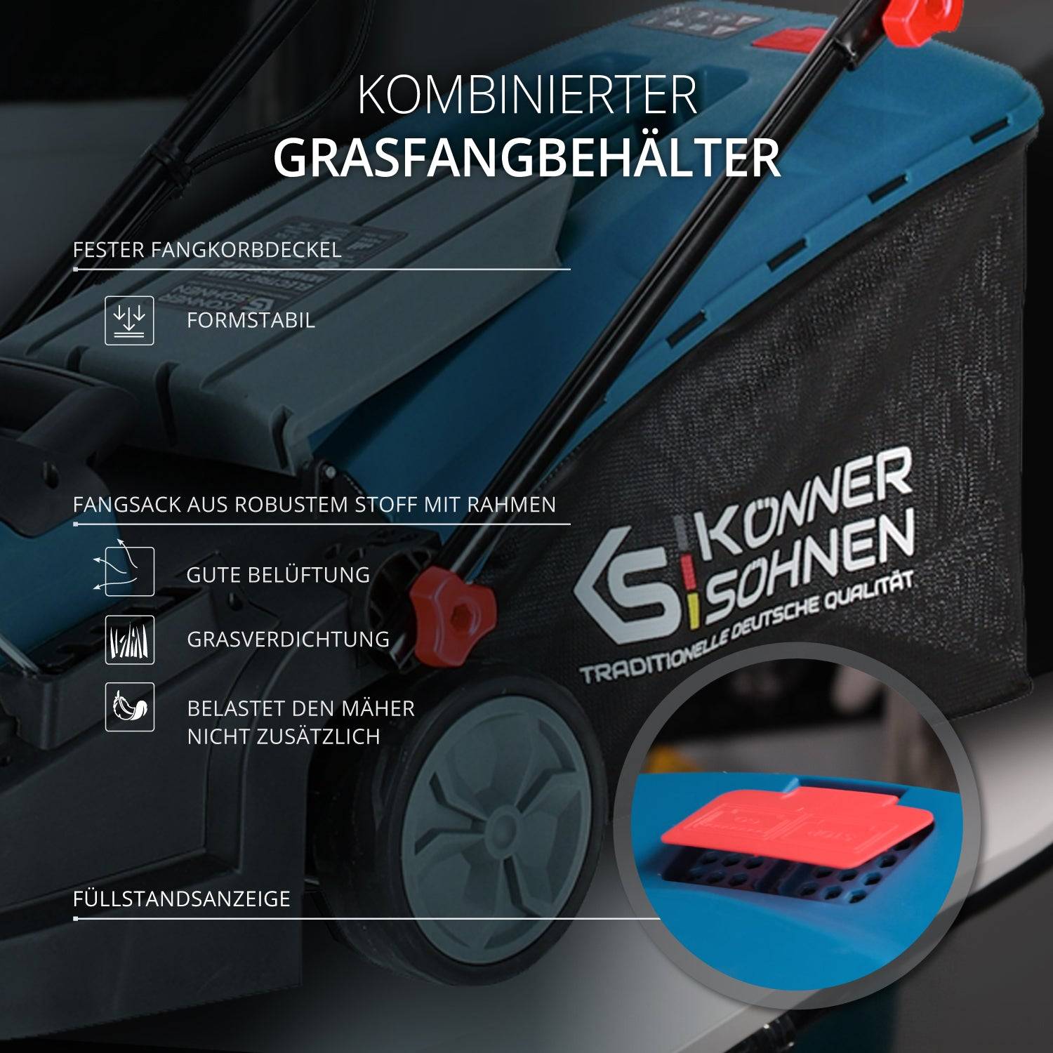 Elektrischer Rasenmäher KS 38LM-BL-4