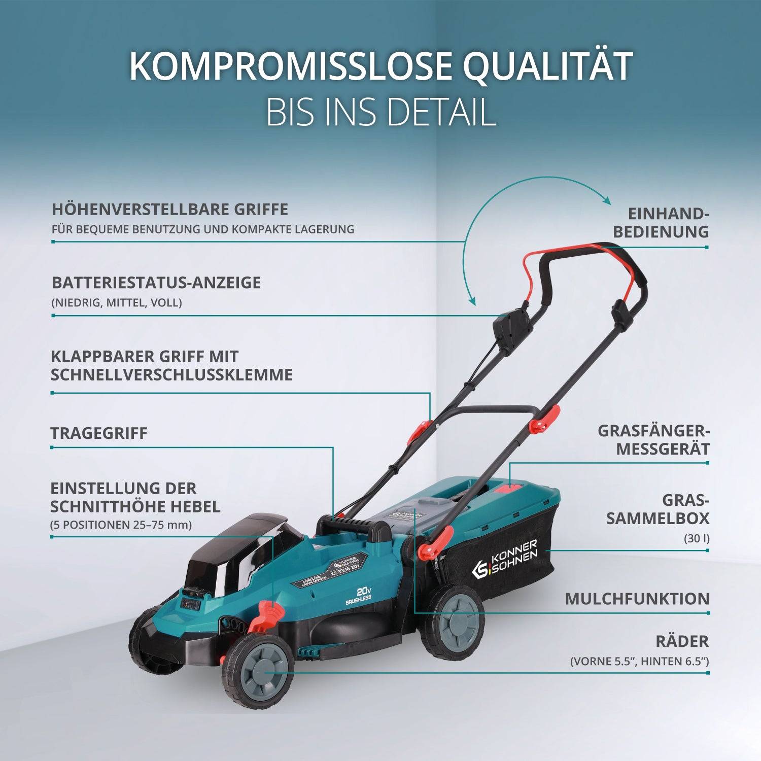 Akku-Rasenmäher KS 33LM-20V-2