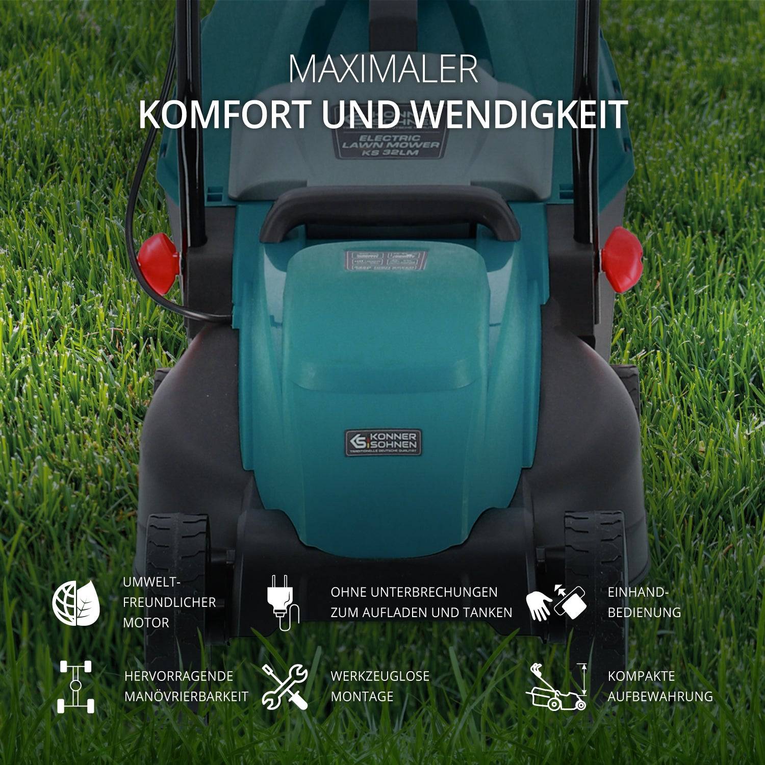 Elektrischer Rasenmäher KS 32LM-1